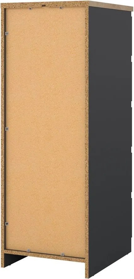 Тъмносив скрин 40x111x50 cm Naia – Tvilum