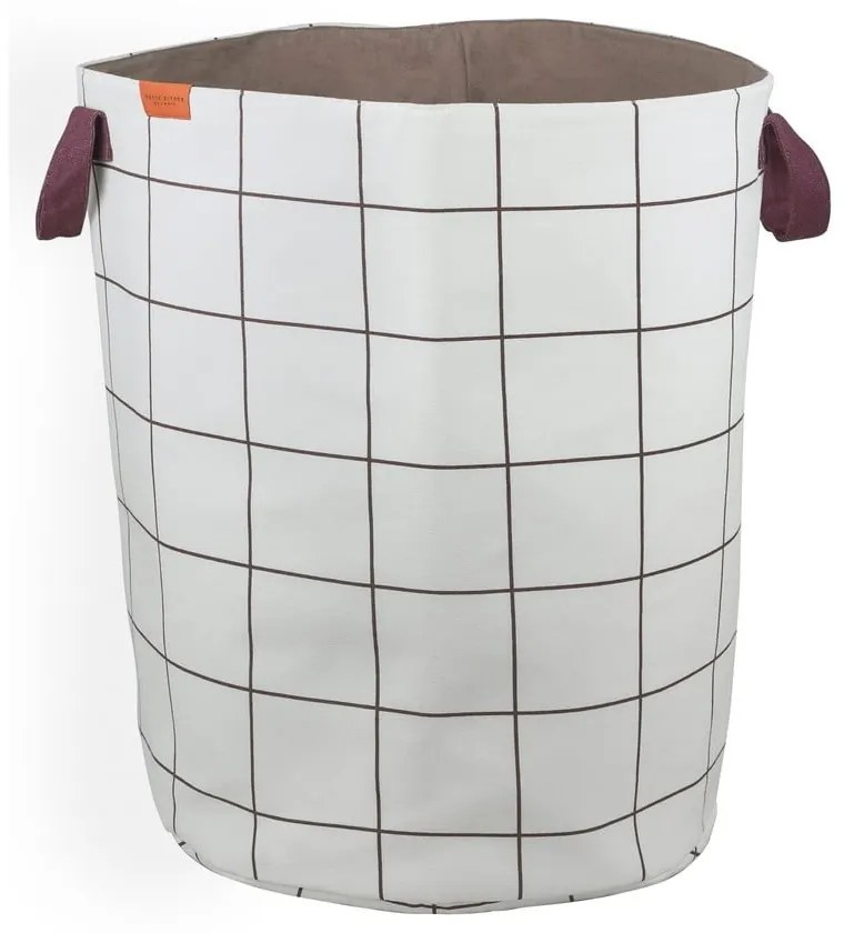 Кремав текстилен кош за пране 5 l Mesh – Mette Ditmer Denmark