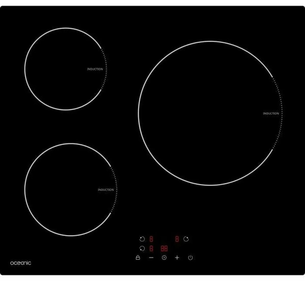 Индукционен Котлон Oceanic OCEATI3Z7 60 x 52 cm 60 cm 5500 W