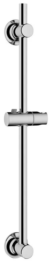 Самостоятелен прът за душ от неръждаема стомана в блестящо сребристо 70 см - Wenko