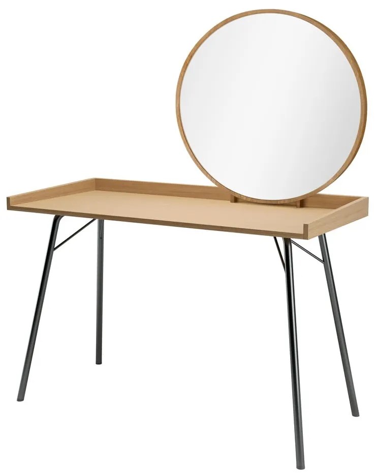 Тоалетка в дъбов декор Rayburn - Woodman