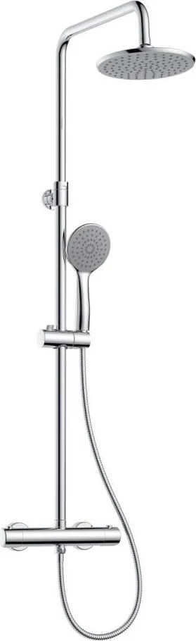 Душ комплект с смесител HOUSTON лъскав хром