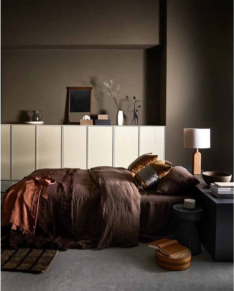 Кремав модулен шкаф от борова дървесина 50x110 cm Daily - vtwonen