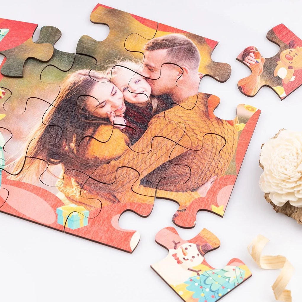 Дървен пъзел - Коледен спомен