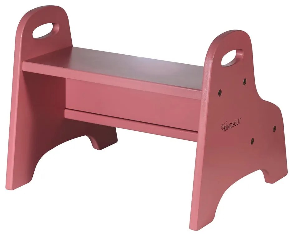 Светлочервена подвижна стълба Dusky Pink – Kindsgut