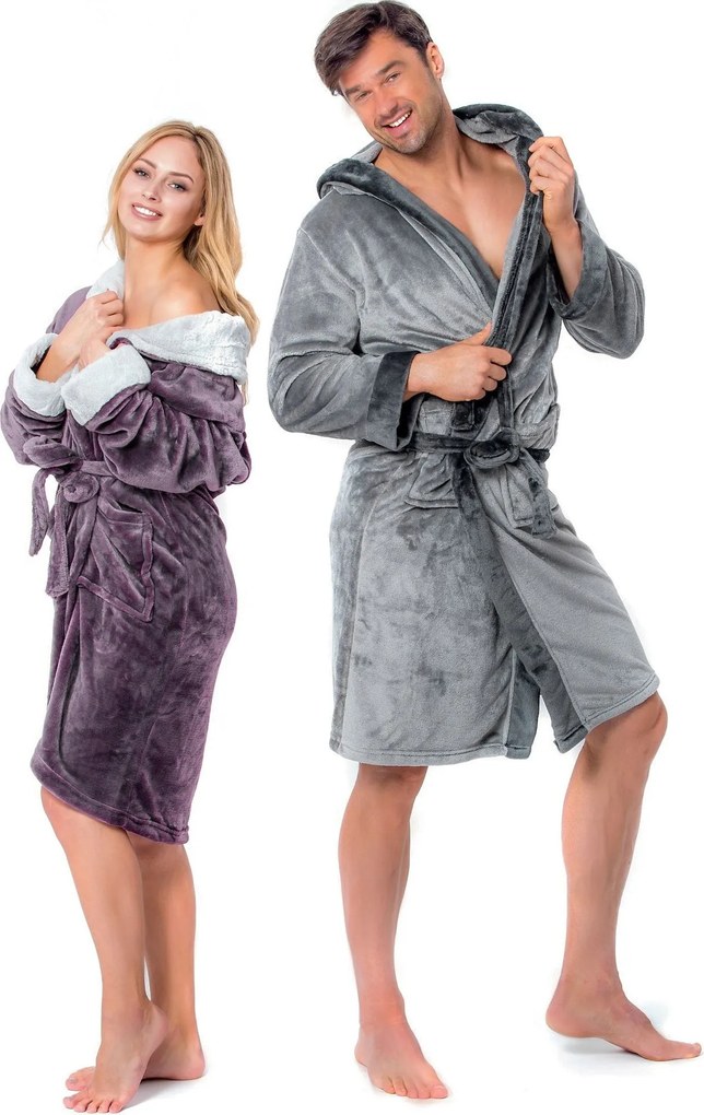 Мъжки халат Comfort Navy