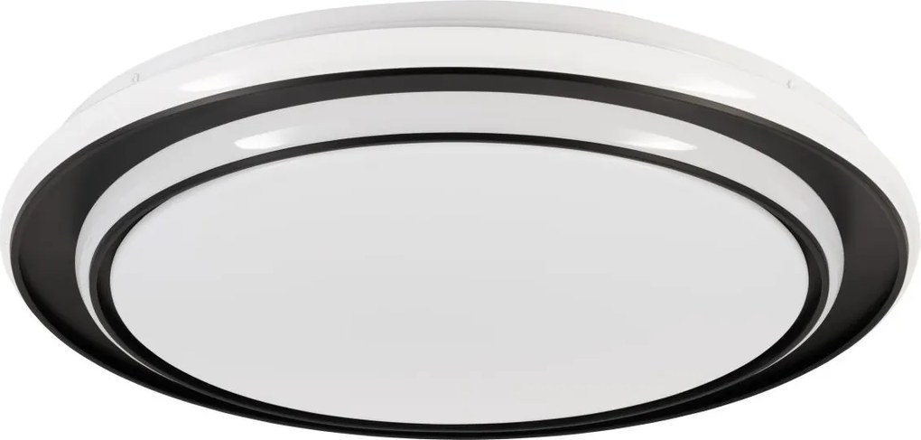 Eglo 902047 - LED таванен плафон MOSCHELLA LED/36W/230V Ø 49 см, черен