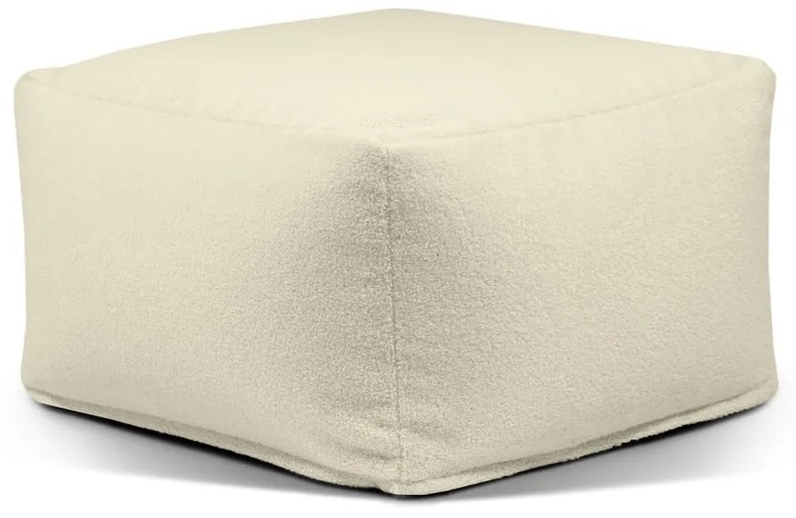 Кремав пуф от букле Softbox MooG – SLOWDOWN
