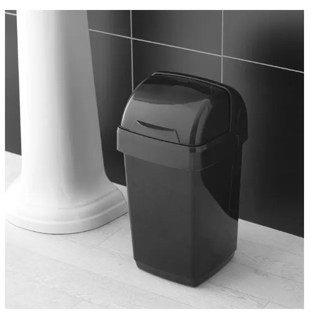 Кремава кофа за боклук, 22,5 x 23 x 42,5 cm - Addis