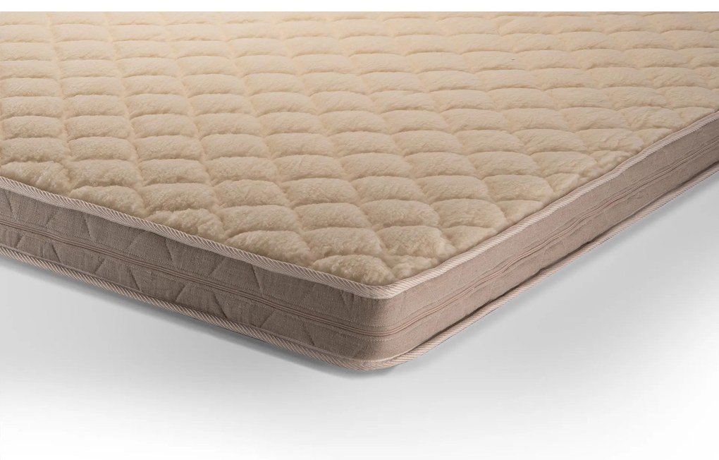 Топ матрак с лен и вълна 10 cm, Medico Wool-Linen Zip