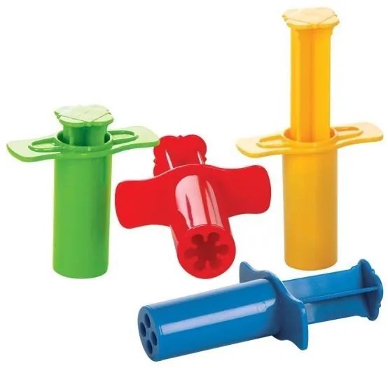 Bigjigs - Комплект спринцовки за моделин с различни форми