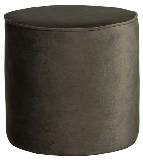 Пуф в маслинен цвят WOOOD Sara High