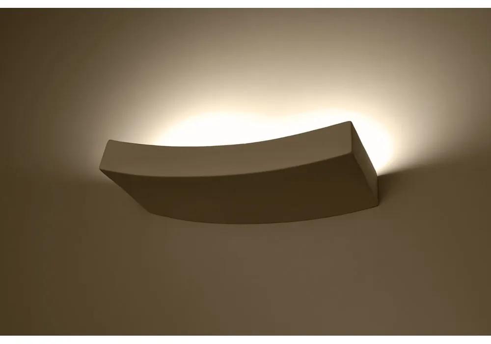 Бяла стенна лампа Indiana - Nice Lamps