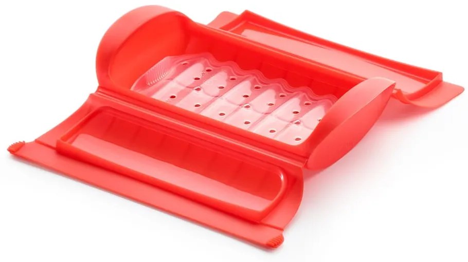 Силиконов съд за готвене на пара – Lékué