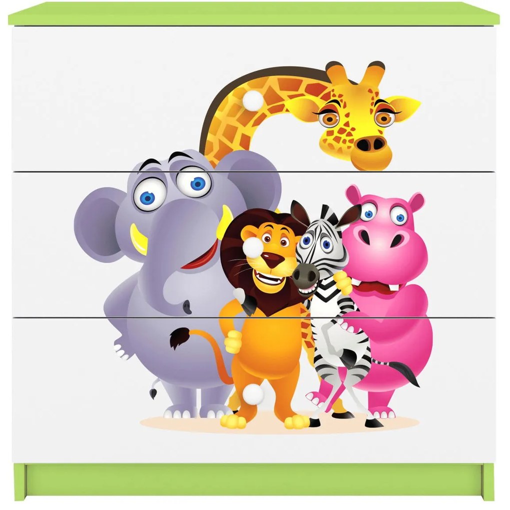 Скрин Babydreams Cartoon-Prasino-Zoo