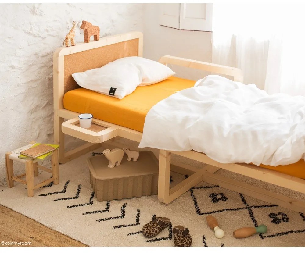 Кремав ръчно изработен памучен килим подходящ за пране 170x120 cm Bereber Rhombs – Lorena Canals