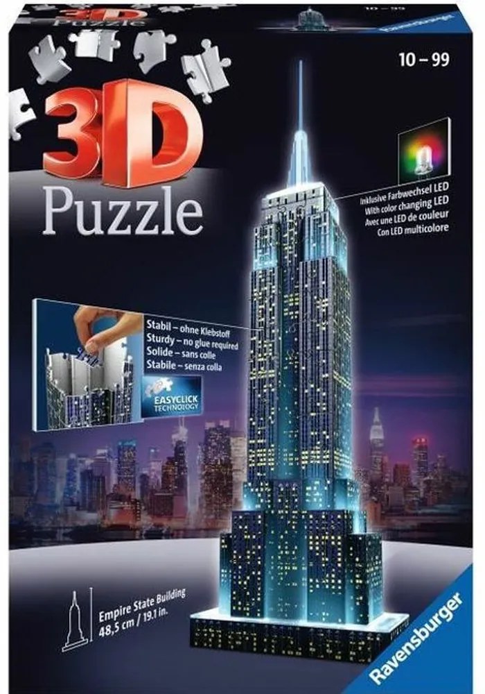 Пъзел Ravensburger Iceland: Kirkjuffellsfoss  3D