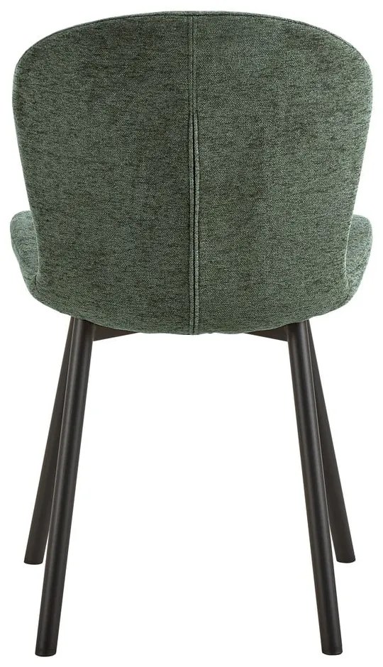 Тъмнозелен трапезен стол Esra – Actona