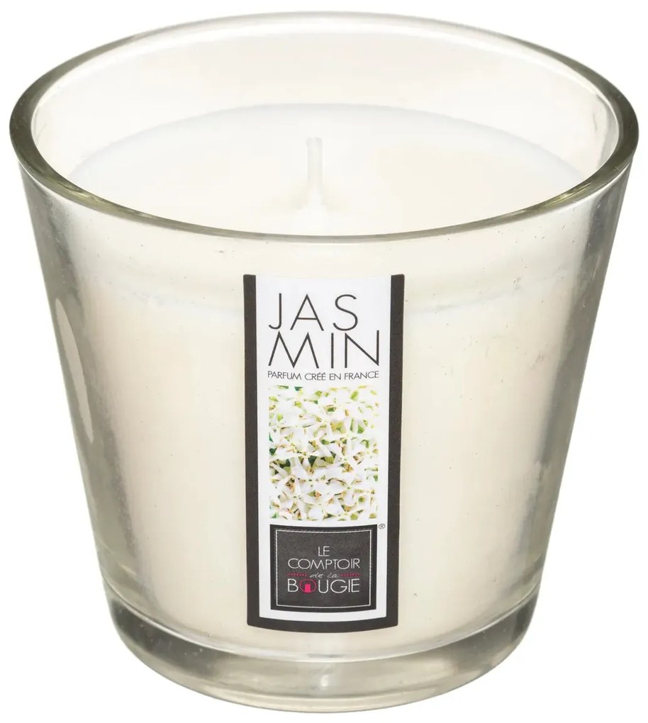 Ароматна свещ atmosphera Nina, Стъкло, 190 g - Jasmine
