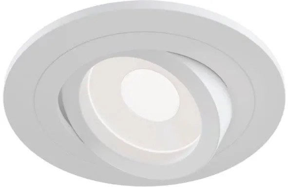 Вдлъбнати Точкова светлина покрив Maytoni Atom round-бял