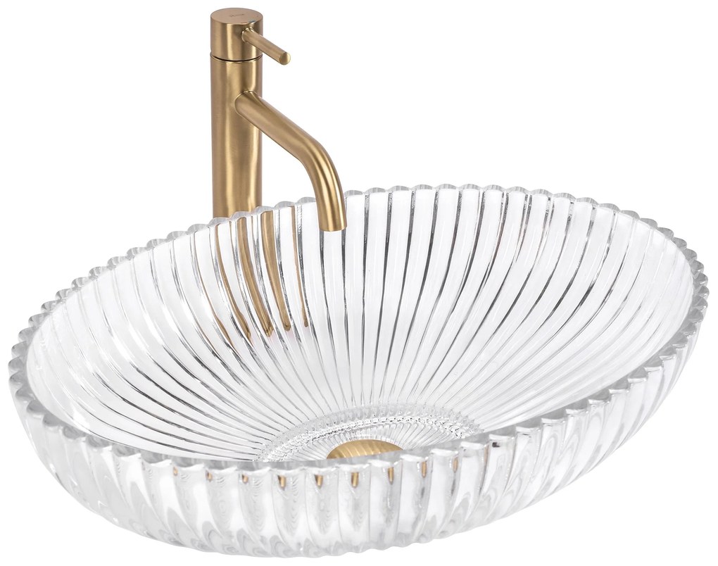 Умивалник за плот Rea Nicole Transparent