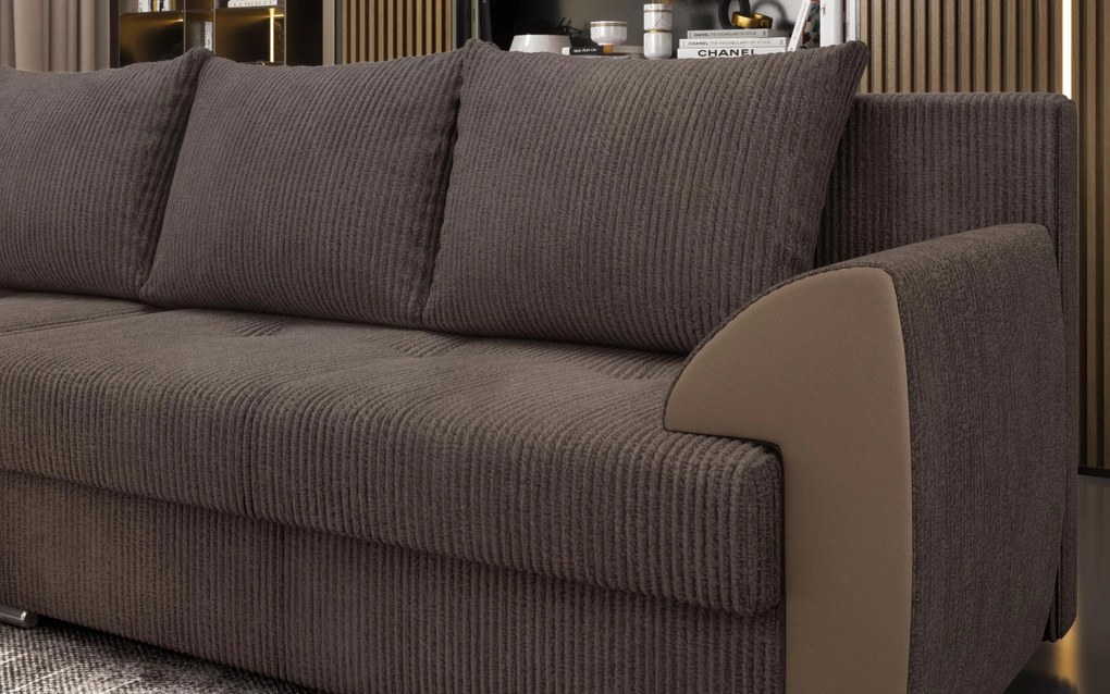 Разтегателен ъглов диван Норд