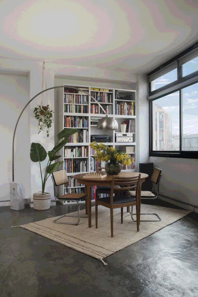 Памучен килим в тухлен цвят 170x240 cm Twin Toffee – Lorena Canals