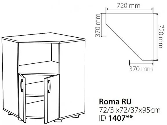 Скрин ROMA U - 3 цвята