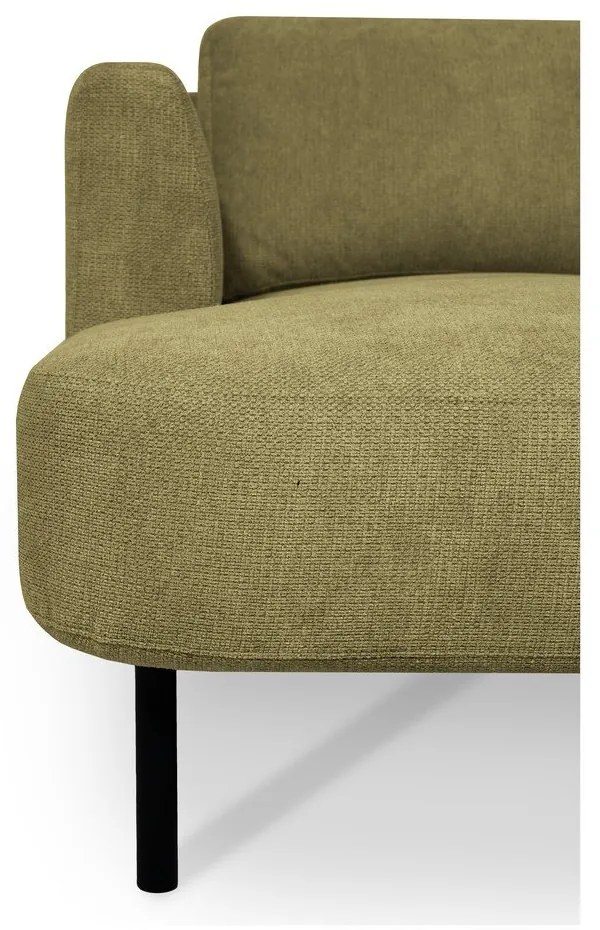 Ъглов диван в цвят горчица (десен ъгъл/"U" форма) Hero – Scandic