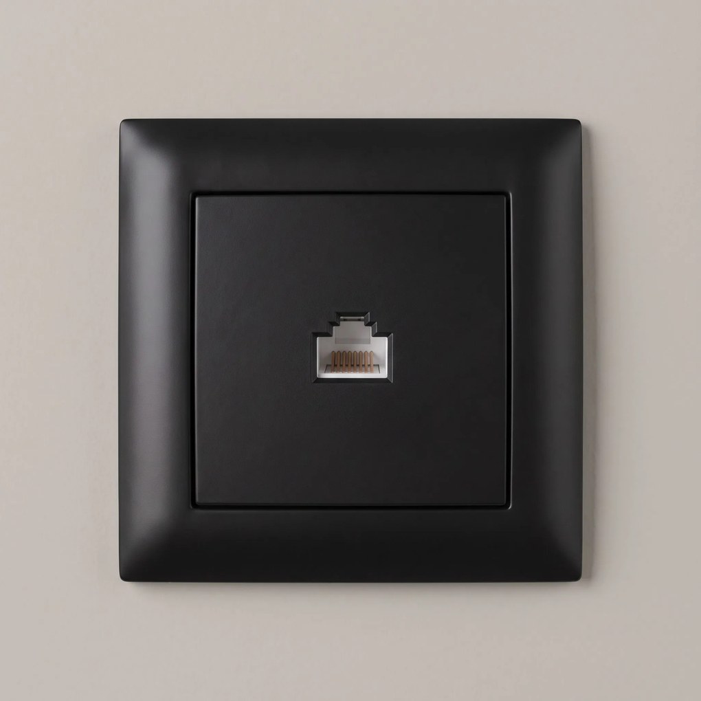 Розетка RJ45 с Рамка OSTE JNH010-S BLACK
