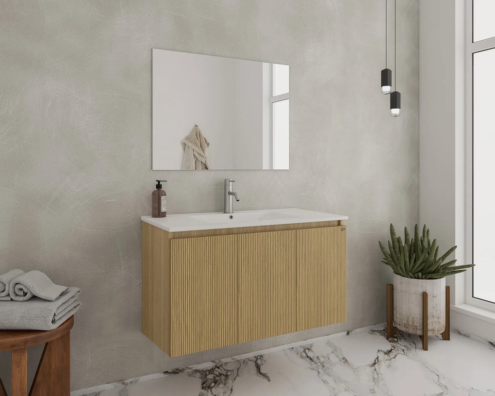 Комплект за баня Drop Verona 100 slim-Cонома