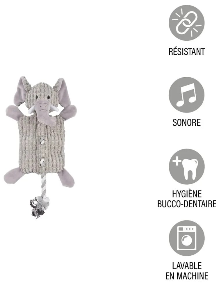 Играчка за куче Elephant – Love Story