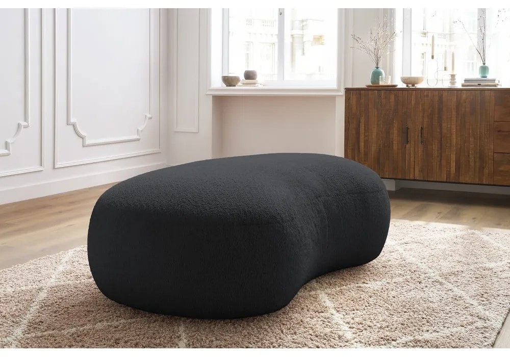 Тъмносива табуретка от букле Saint-Germain - Bobochic Paris