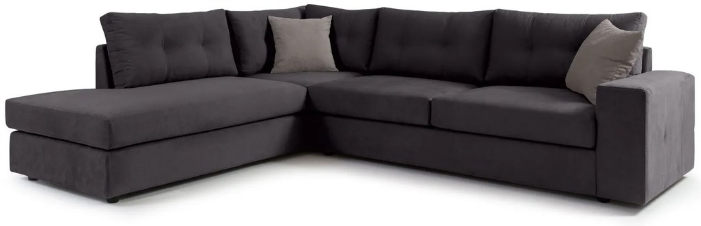 Ъглов диван Hanson-Anthracite-Left