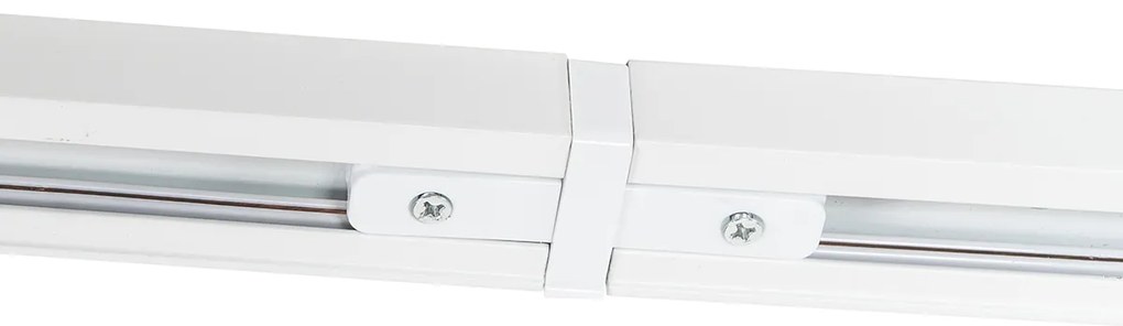 Модерна 1-фазна релсова система с 10 прожектори бяла - Jeana