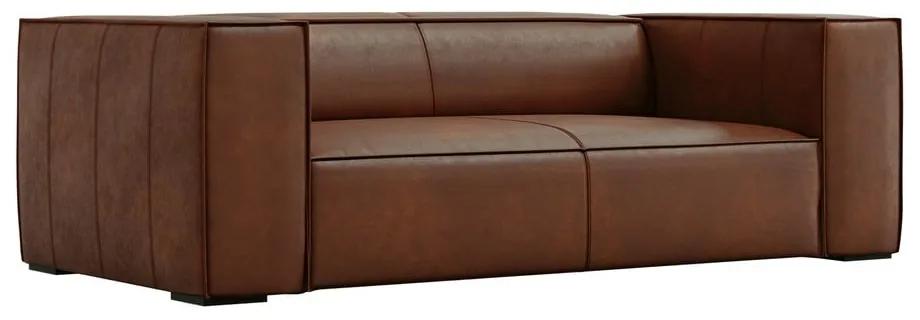 Кафяв кожен диван 212 cm Madame - Windsor &amp; Co Sofas