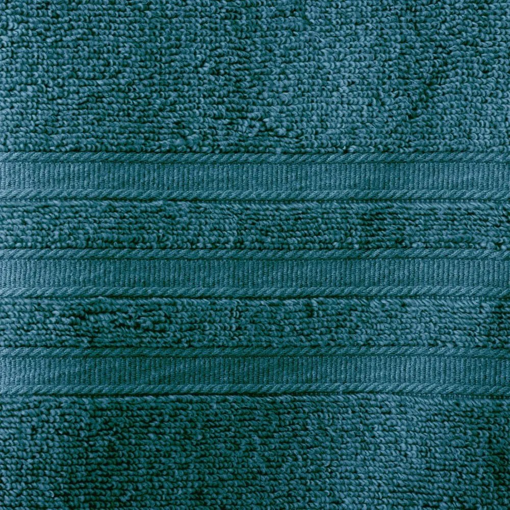 Тюркоазени памучни хавлиени кърпи в комплект от 2 бр. от тери 90x140 cm Zero Twist – Catherine Lansfield