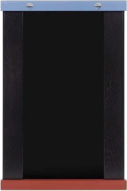 Стенно огледало с рафт масивно дърво 50x75 cm Lun – noo.ma