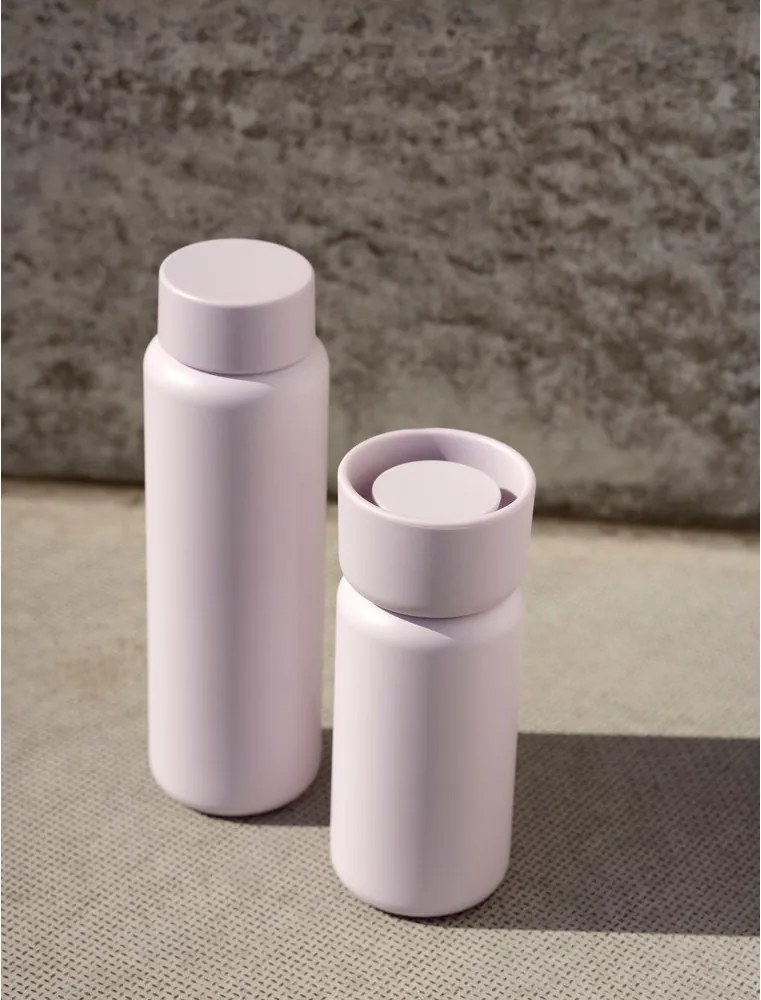 Светлорозова термочаша от неръждаема стомана 650 ml Singles – Zone