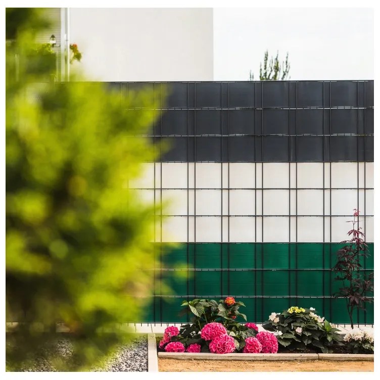 Ленти за засенчване на огради 19 cm x 35 m в кафяво