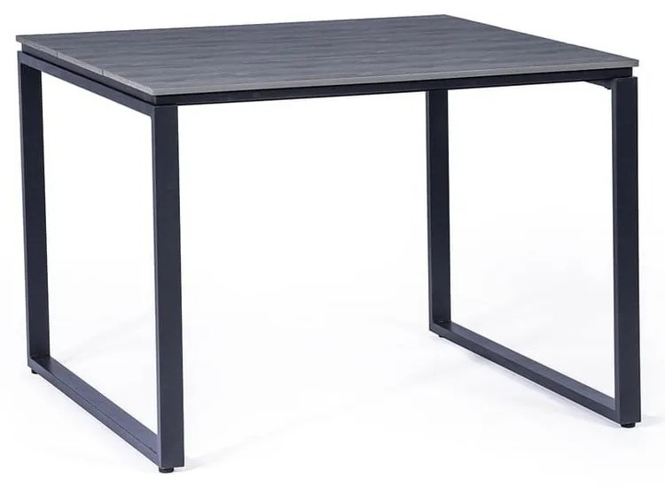 Комплект от 2 ратанови стола за хранене Carla и черна маса Strong - Bonami Essentials