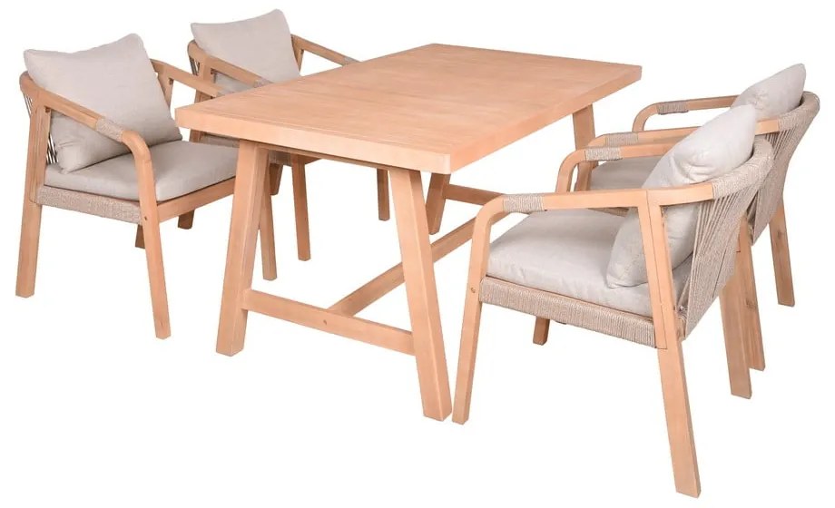 Градинска маса за хранене от масивна акация 85x150 cm Bogota – Garden Pleasure