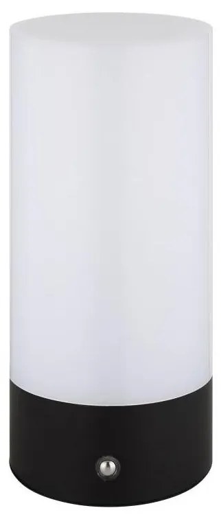 Globo 21040SRGB - LED RGB настолна лампа LEX 1,8W/5V 1500 mAh черна