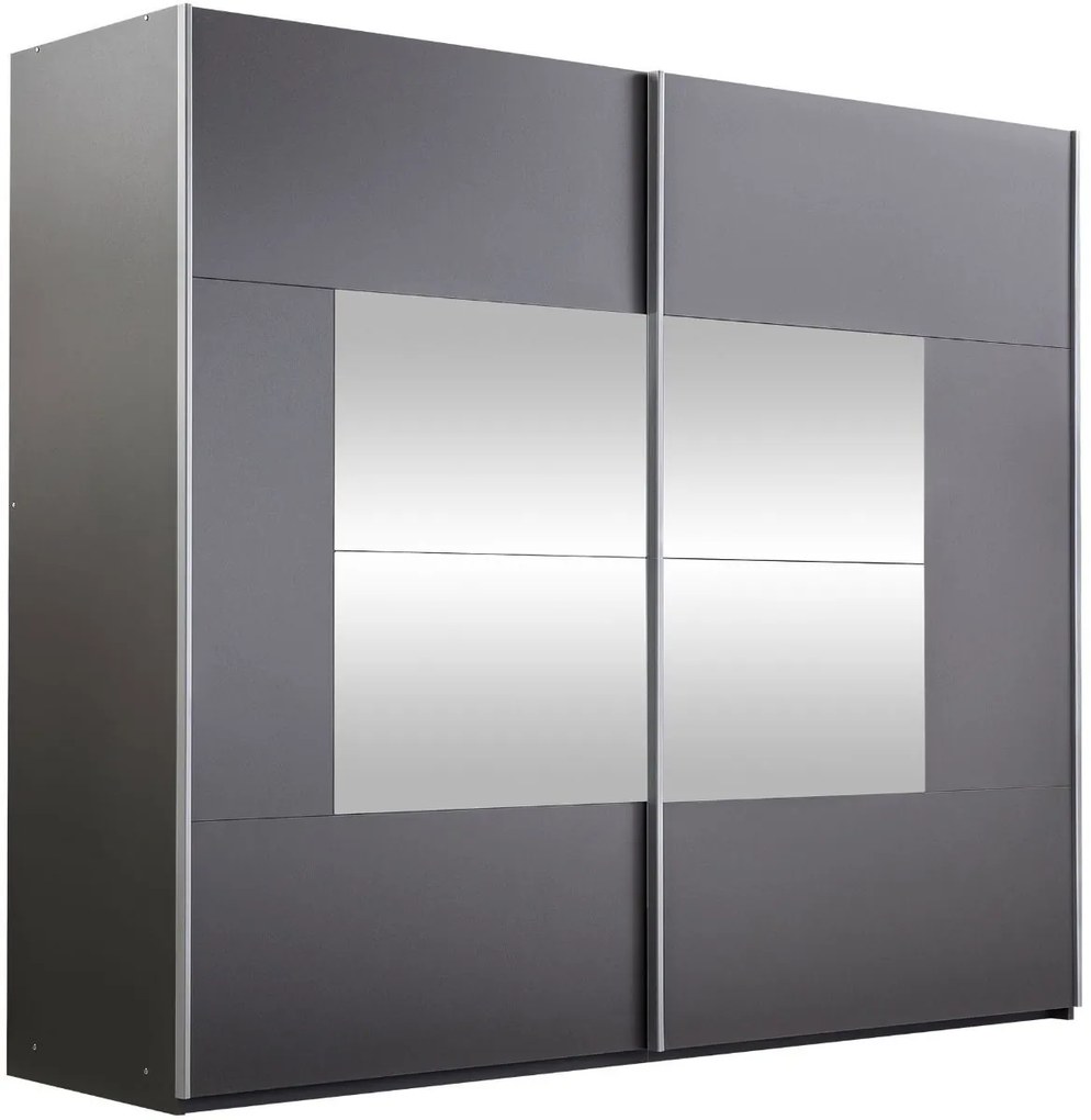 Гардероб Boston 250 плъзгащ-Графит