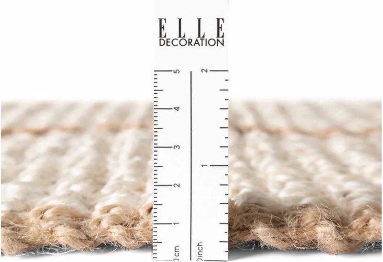 Кремав ръчно изработен ютен килим 160x230 cm Harvest Sierra – Elle Decoration