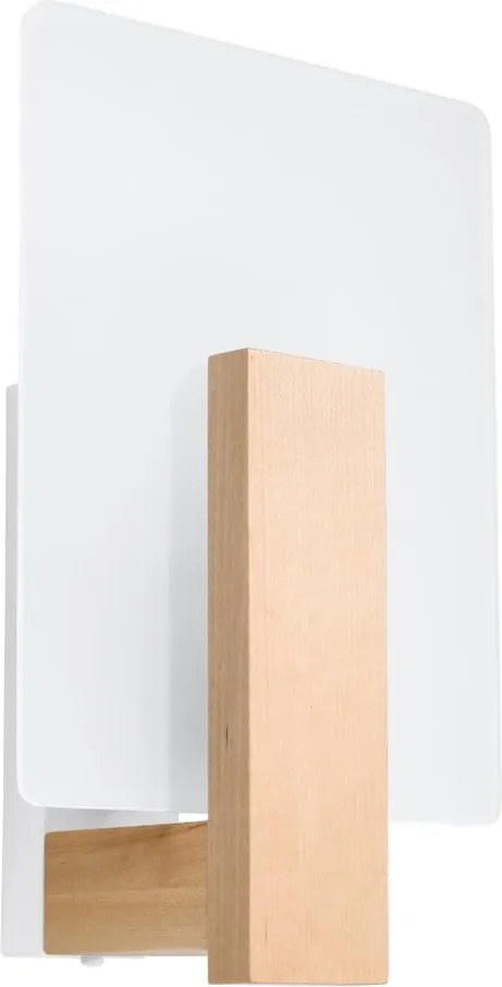 Стенна лампа в естествен цвят Parola - Sollux