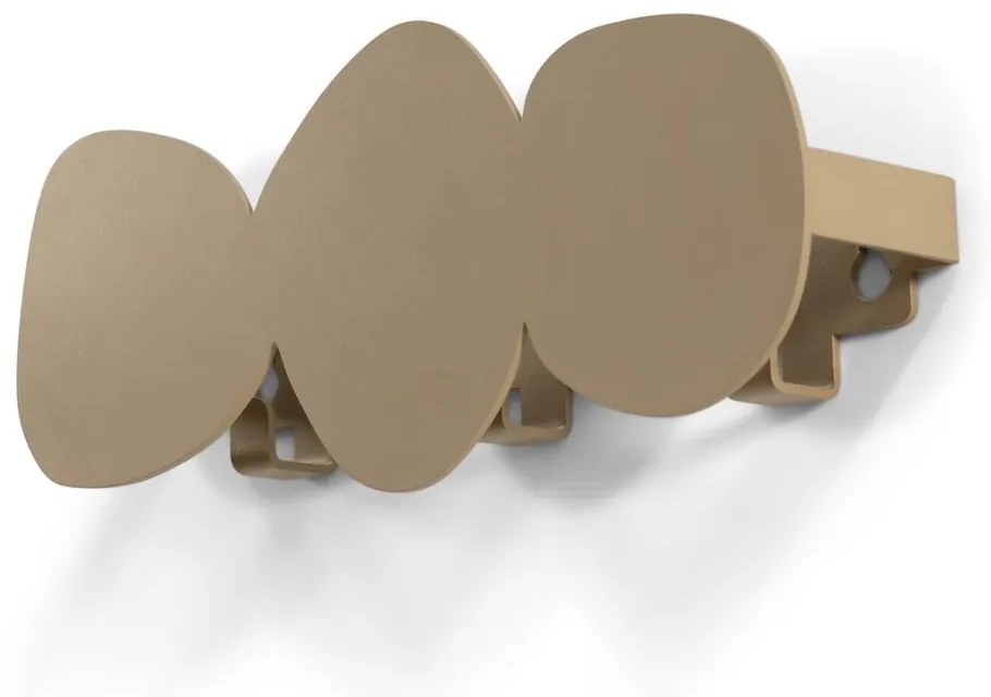 Бежова метална стенна закачалка Tumulo – Spinder Design