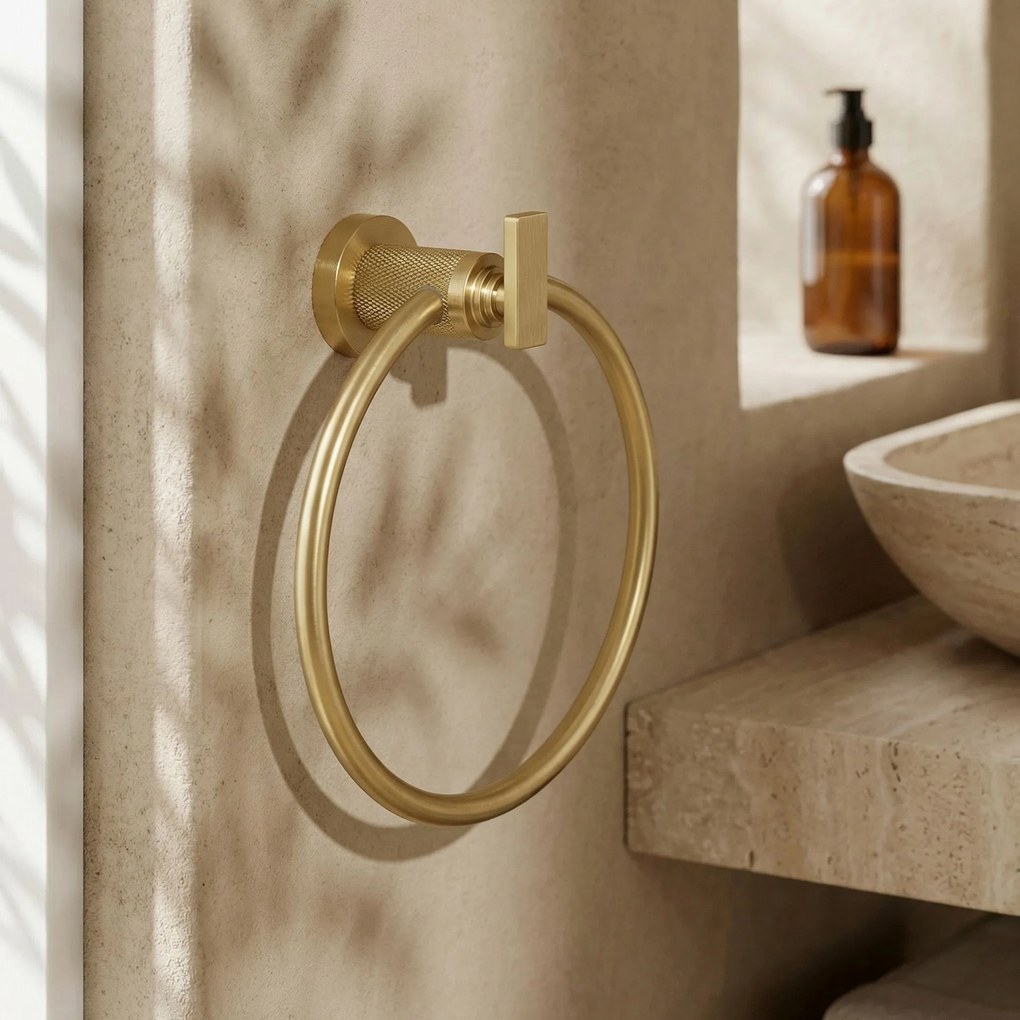 Закачалка за баня Ring 81307 Virro Brush Gold