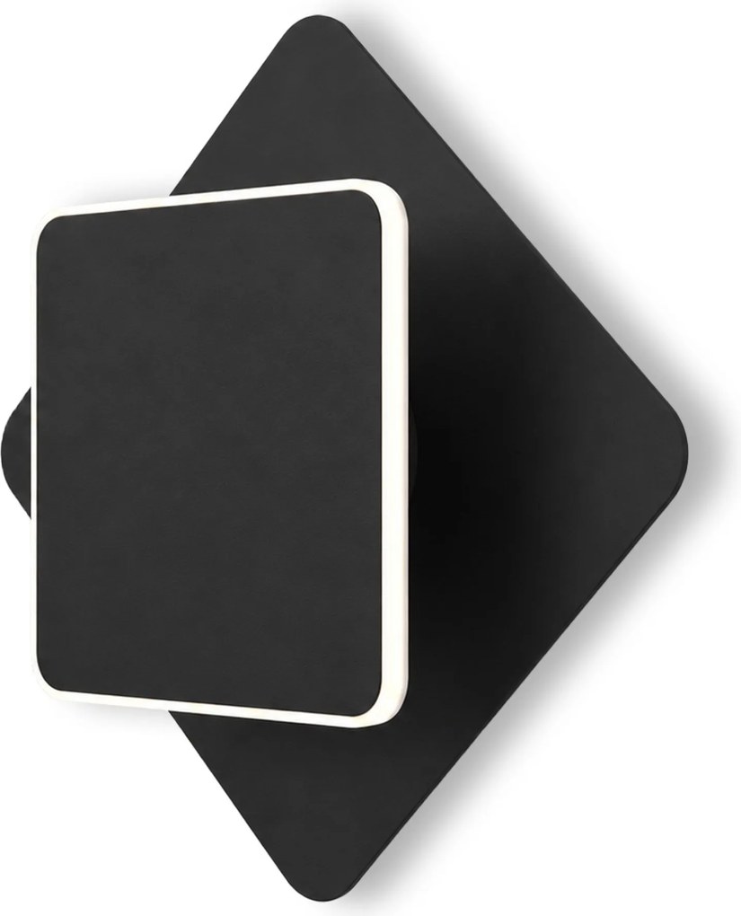 LED аплик LHJ123-W Черен