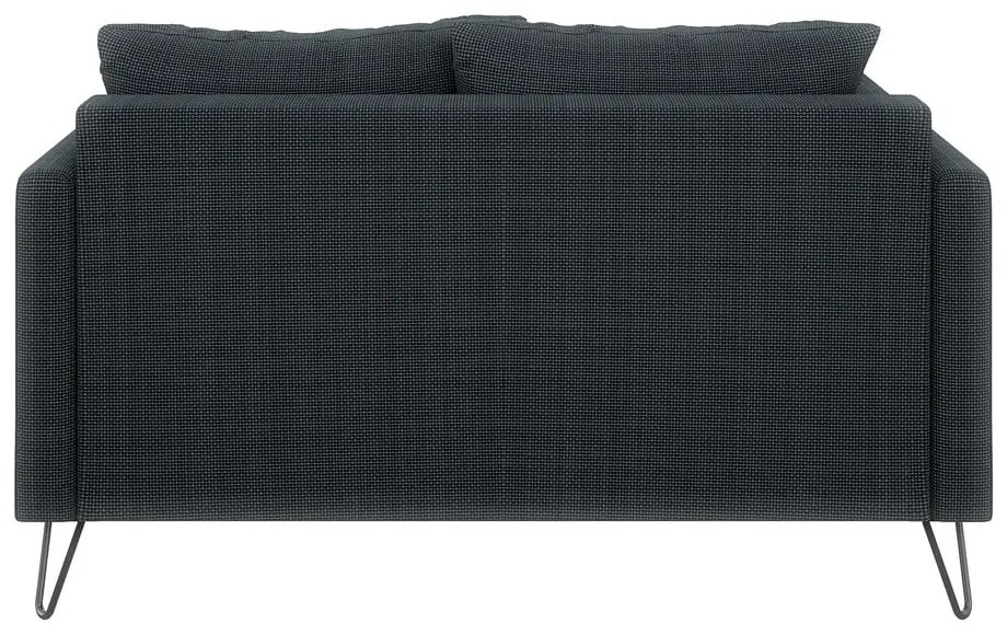 Тъмносив шенилов диван 140 cm Freya – Ropez